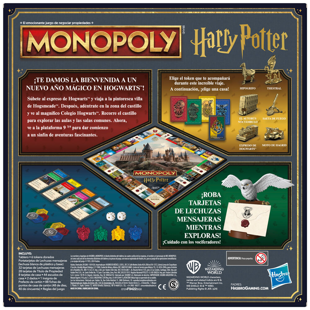 Monopoly Harry Potter Español  