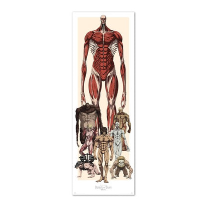 POSTER PUERTA ATTACK ON TITAN  