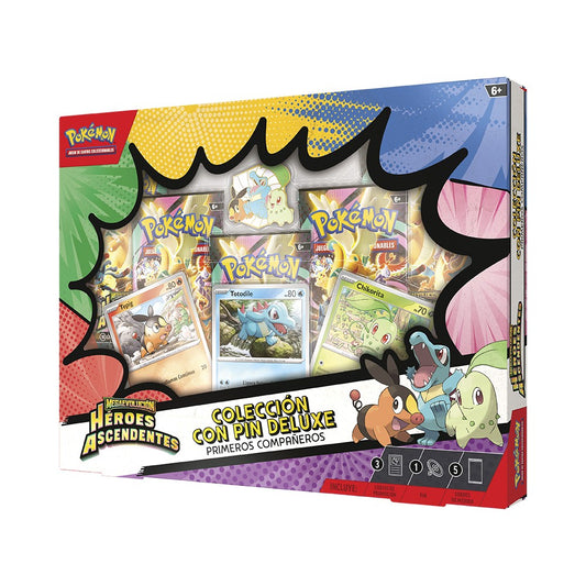 POKEMON TCG - Q1 DELUXE PIN COLLECTION ESPAÑOL   Pokémon TCG