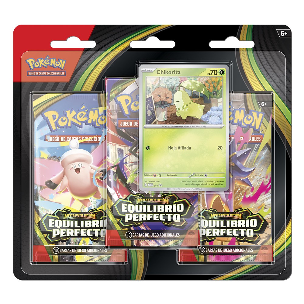 POKEMON PACK 3 SOBRES MARZO 2026 ESPAÑOL   Pokémon TCG