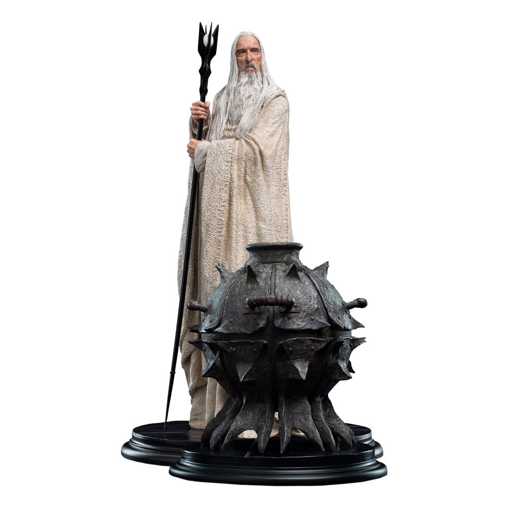 El Señor de los Anillos Estatua 1/6 Saruman and the Fire of Orthanc  