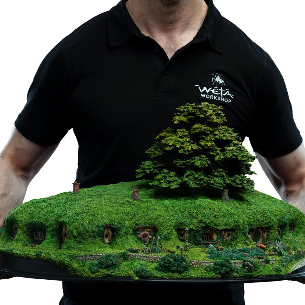 El Señor de los Anillos Estatua Bag End on the Hill Edición Limitada 58 cm  