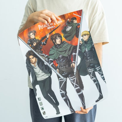 SET MINIPOSTERS ATTACK ON TITAN  