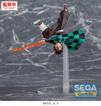 Demon Slayer: Kimetsu no Yaiba Luminasta Figura PVC Tanjiro Kamado Hinokami Kagura Setting Sun Transformation 15 cm   SEGA