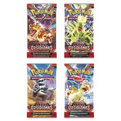 Caja 36 Llamas Obsidianas Escarlata y Pupura Pokemon español   Pokémon TCG