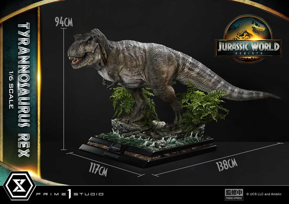 Jurassic World: el renacer Estatua Legacy Museum Collection 1/6 Tyrannosaurus Rex 94 cm