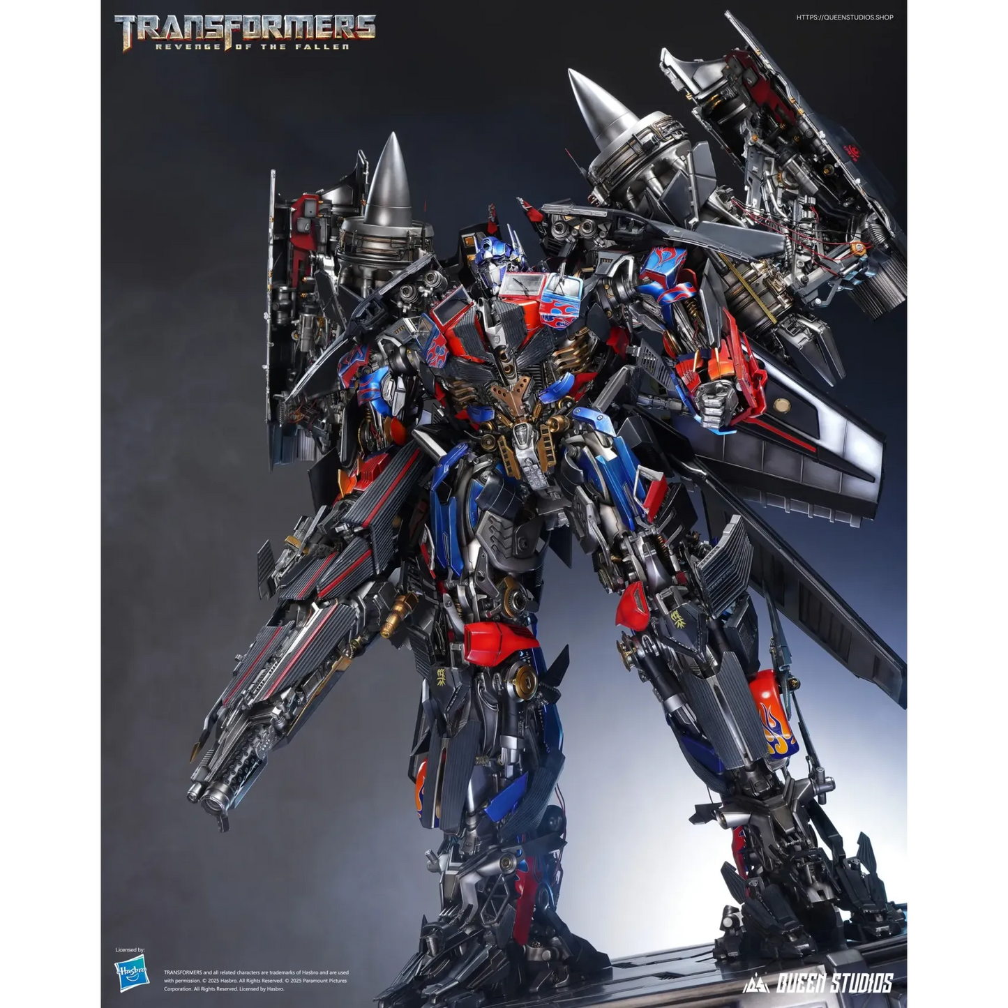 Transformers TF2 - Jetpower Optimus Prime Queen Studios