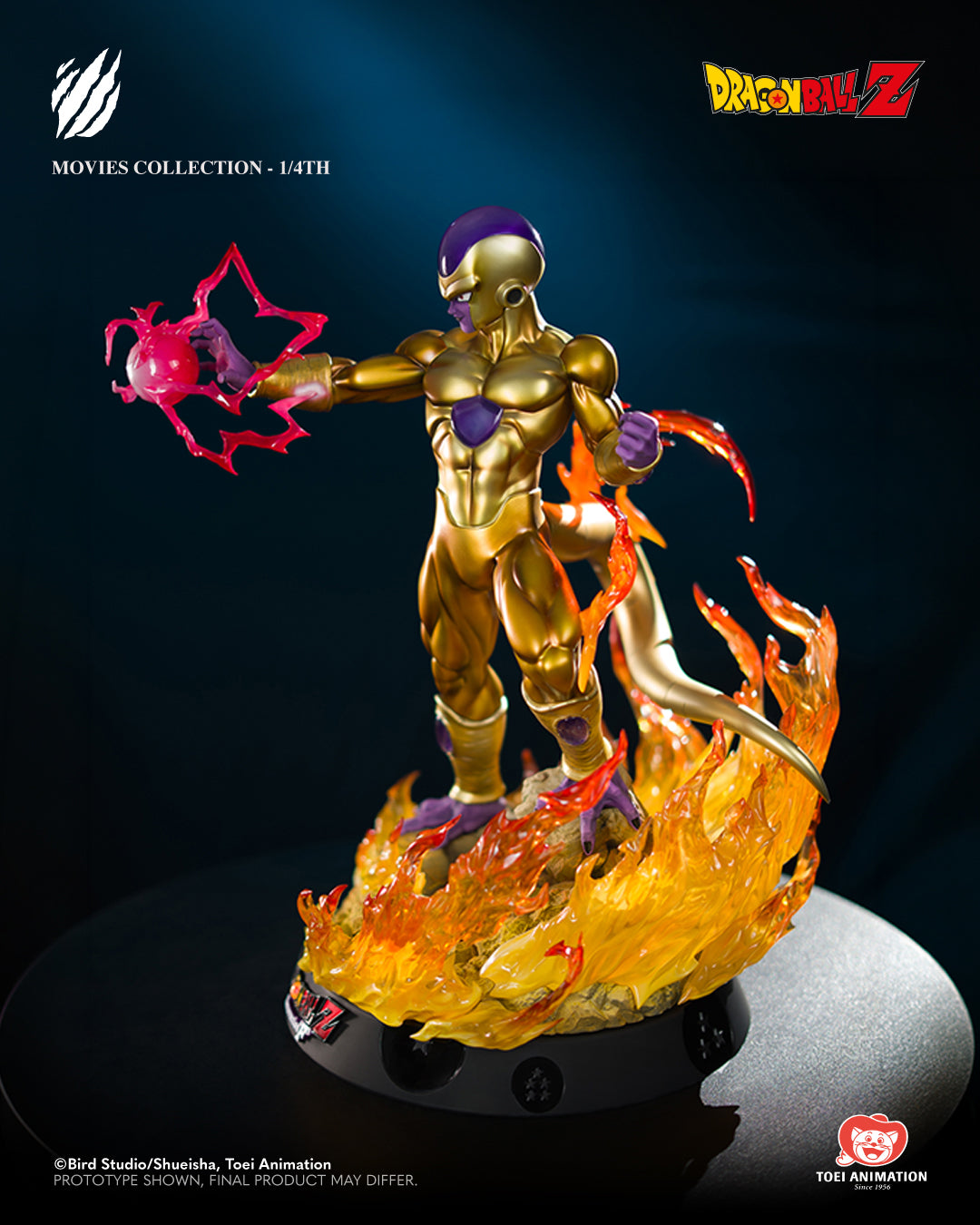 Figura Golden Frieza Bijutsu Tsume 1/4 Dragon Ball