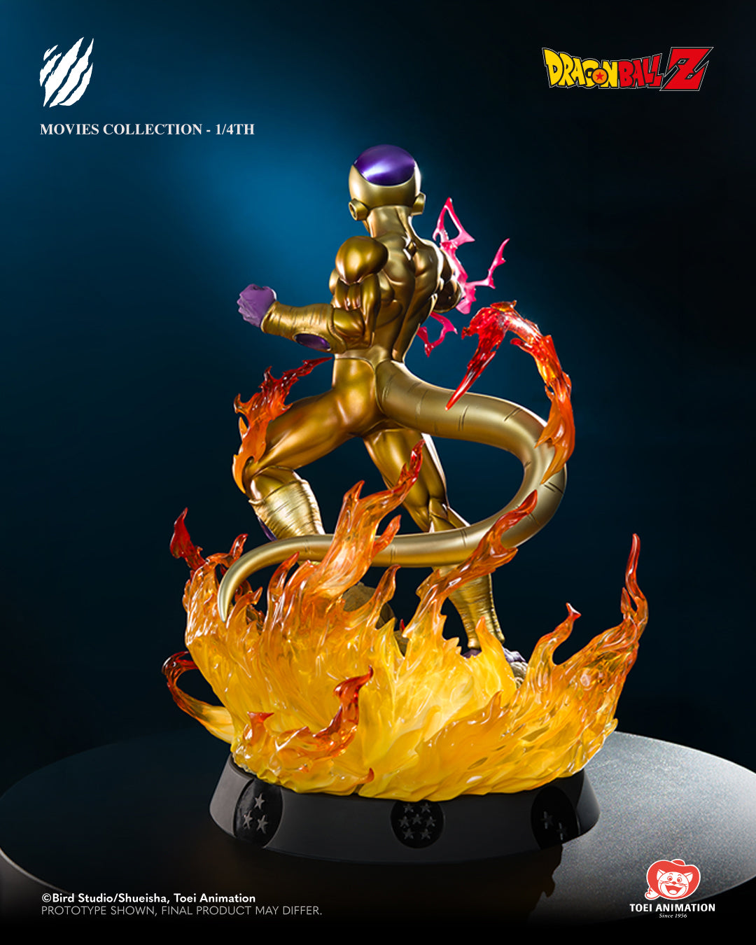 Figura Golden Frieza Bijutsu Tsume 1/4 Dragon Ball