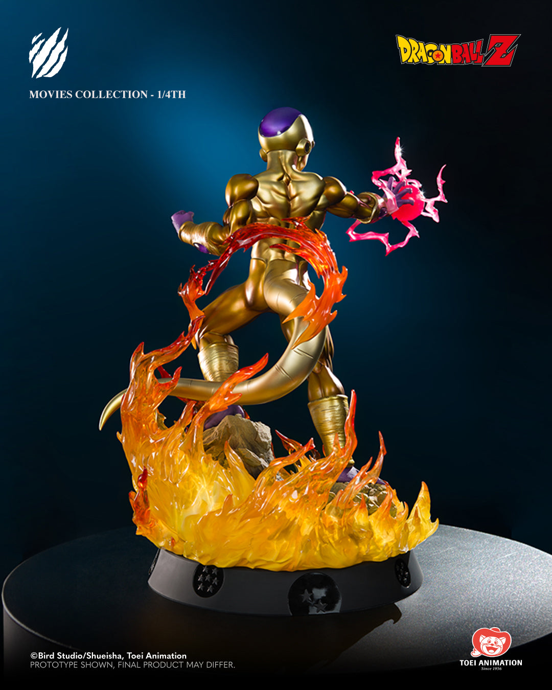 Figura Golden Frieza Bijutsu Tsume 1/4 Dragon Ball