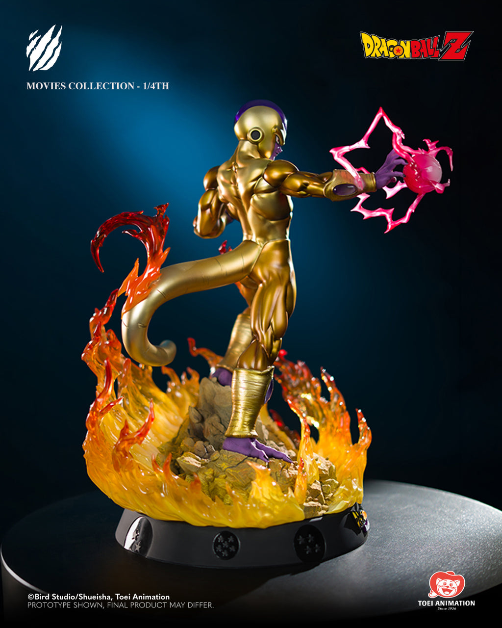 Figura Golden Frieza Bijutsu Tsume 1/4 Dragon Ball
