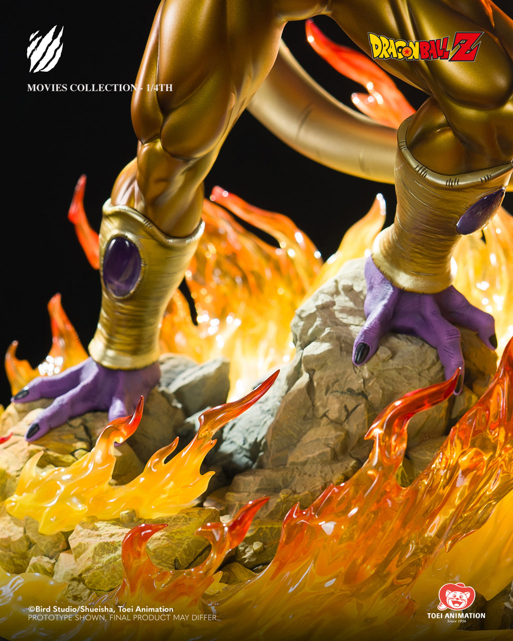 Figura Golden Frieza Bijutsu Tsume 1/4 Dragon Ball
