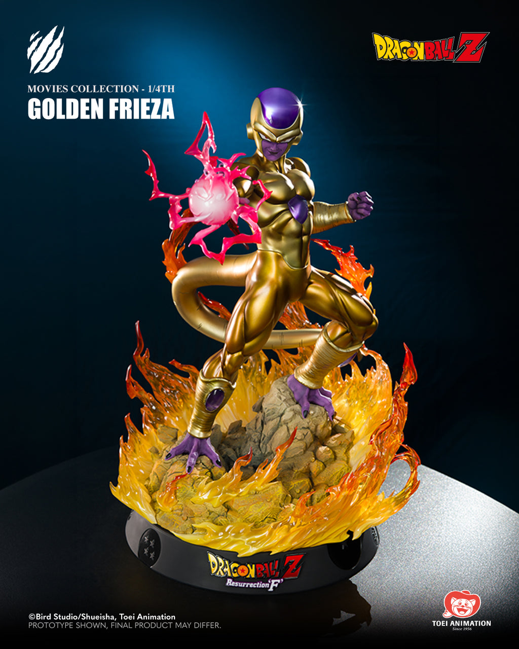 Figura Golden Frieza Bijutsu Tsume 1/4 Dragon Ball