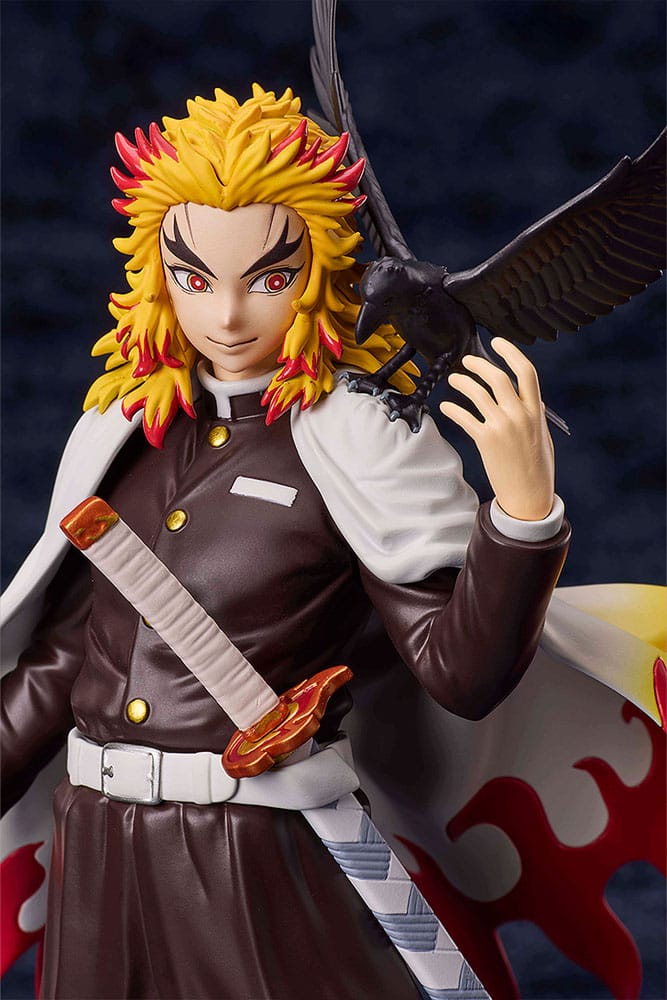 Demon Slayer: Kimetsu no Yaiba Estatua Kyojuro Rengoku Flame Hashira 20 cm