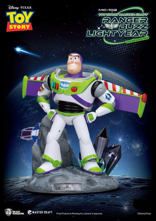 Figura Toy Story Estatua Master Craft Ranger Buzz Lightyear 34 cm
