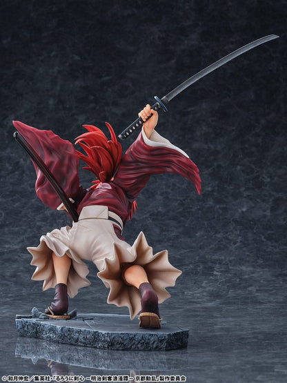 Figura Rurouni Kenshin: Meiji Kenkaku Romantan Kyoto Douran Estatua PVC 1/6 Kenshin Himura Amakakeruryuunohirameki Ver. 26 cm