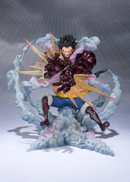 One Piece Estatua PVC FiguartsZERO Monkey D. Luffy Gear 4 Leo Bazooka Reissue 18 cm   TAMASHII NATIONS