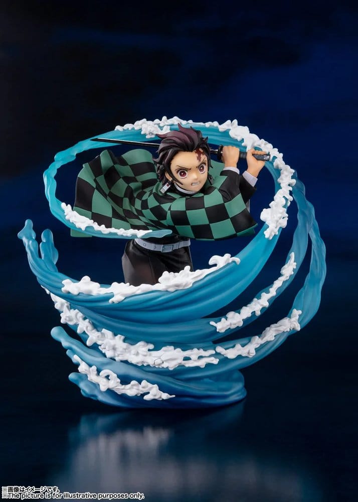 Demon Slayer: Kimetsu no Yaiba Figura PVC FiguartsZERO Tanjiro Kamado -Water Breathing- 15 cm