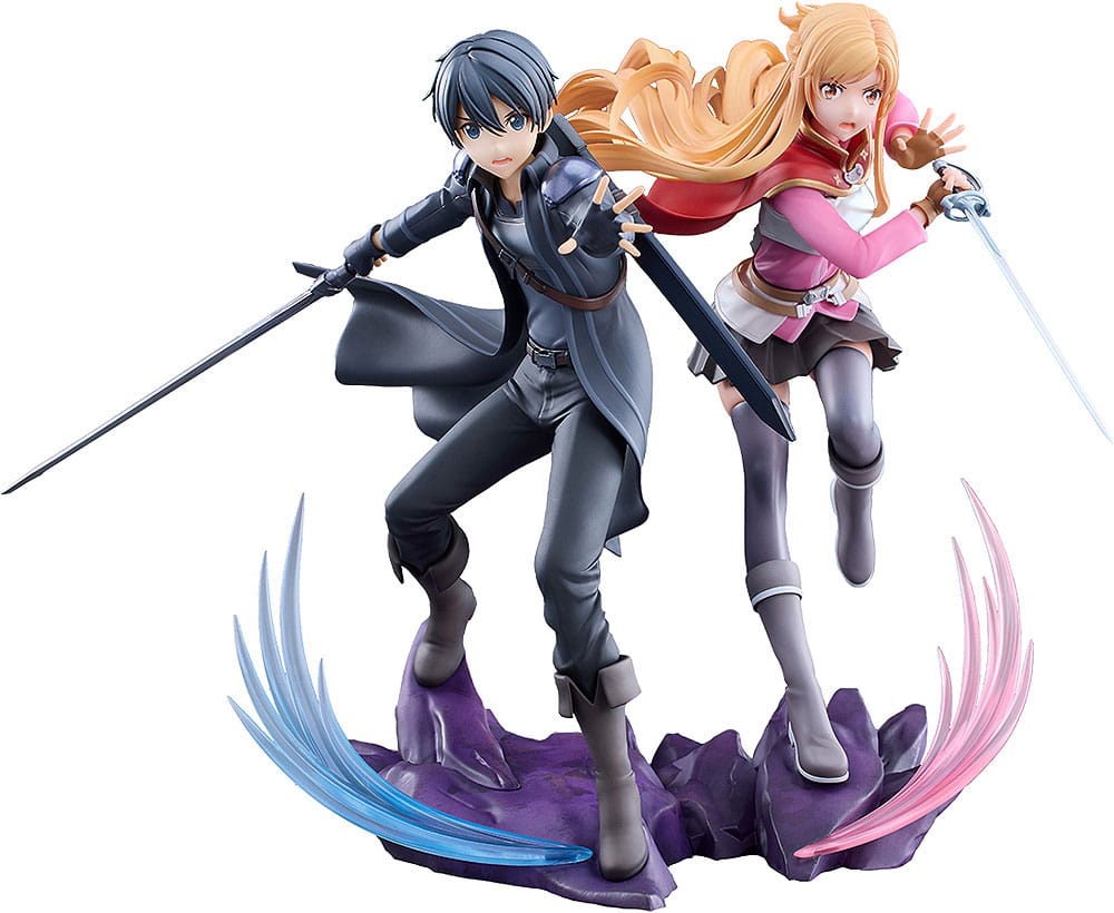 Sword Art Online Estatua 1/7 Progressive Scherzo of Deep Night Kirito & Asuna Set