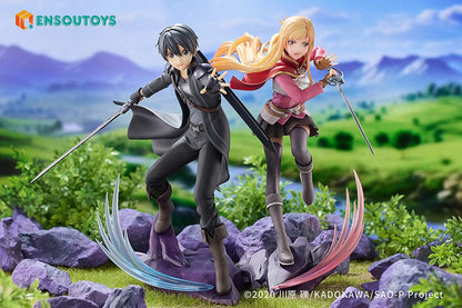 Sword Art Online Estatua 1/7 Progressive Scherzo of Deep Night Kirito & Asuna Set