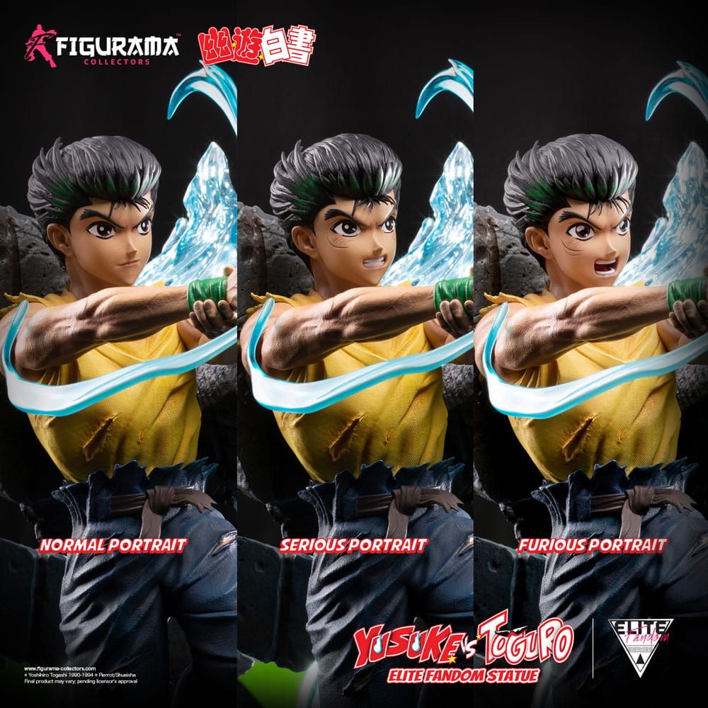 Yu Yu Hakusho Estatua Elite Exclusive 1/6 Yusuke vs Toguro 59 cm