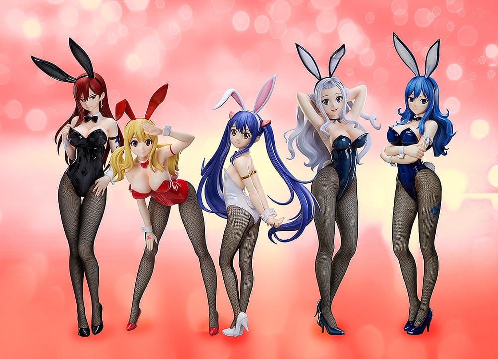 Fairy Tail Figura PVC 1/4 Wendy Marvell: Bunny Ver. 42 cm