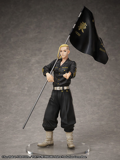 Tokyo Revengers Set de Estatua y Anillo PVC 1/8 Ken Ryuguji 30 cm  