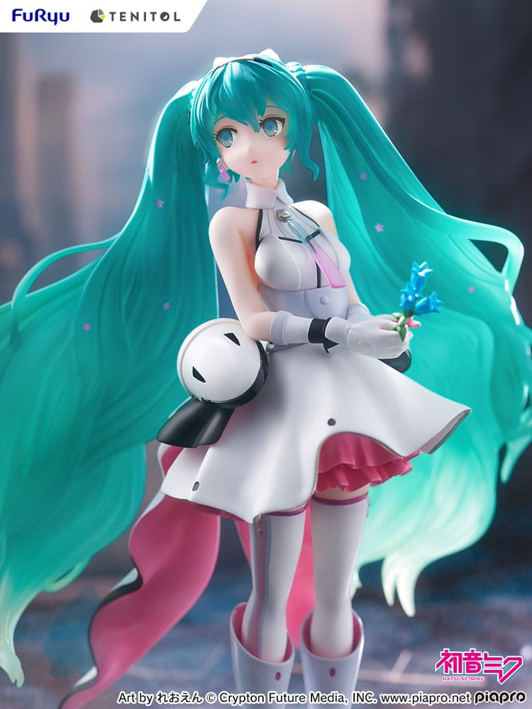 Hatsune Miku Estatua PVC Tenitol Hatsune Miku Galaxy Live Ver. 21 cm  