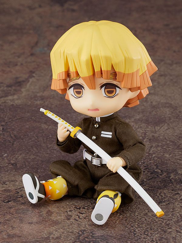 Demon Slayer: Kimetsu no Yaiba Figura Nendoroid Doll Zenitsu Agatsuma 14 cm   GOOD SMILE