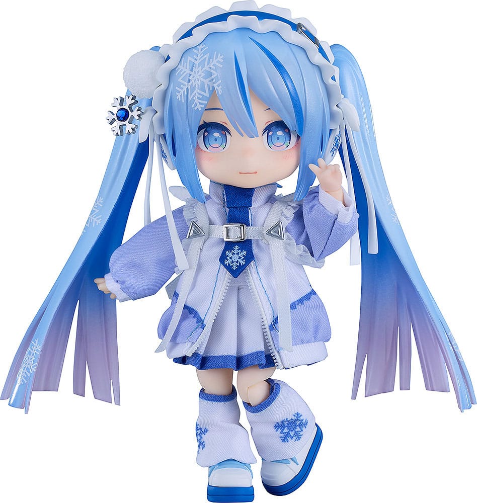 Character Vocal Series 01: Hatsune Miku Figura Nendoroid Doll Snow Miku: Yukiiro Pop Ver. 14 cm   GOOD SMILE