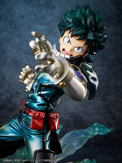 My Hero Academia Estatua PVC 1/4 Izuku Midoriya: Metallic Ver. 35 cm   GOOD SMILE