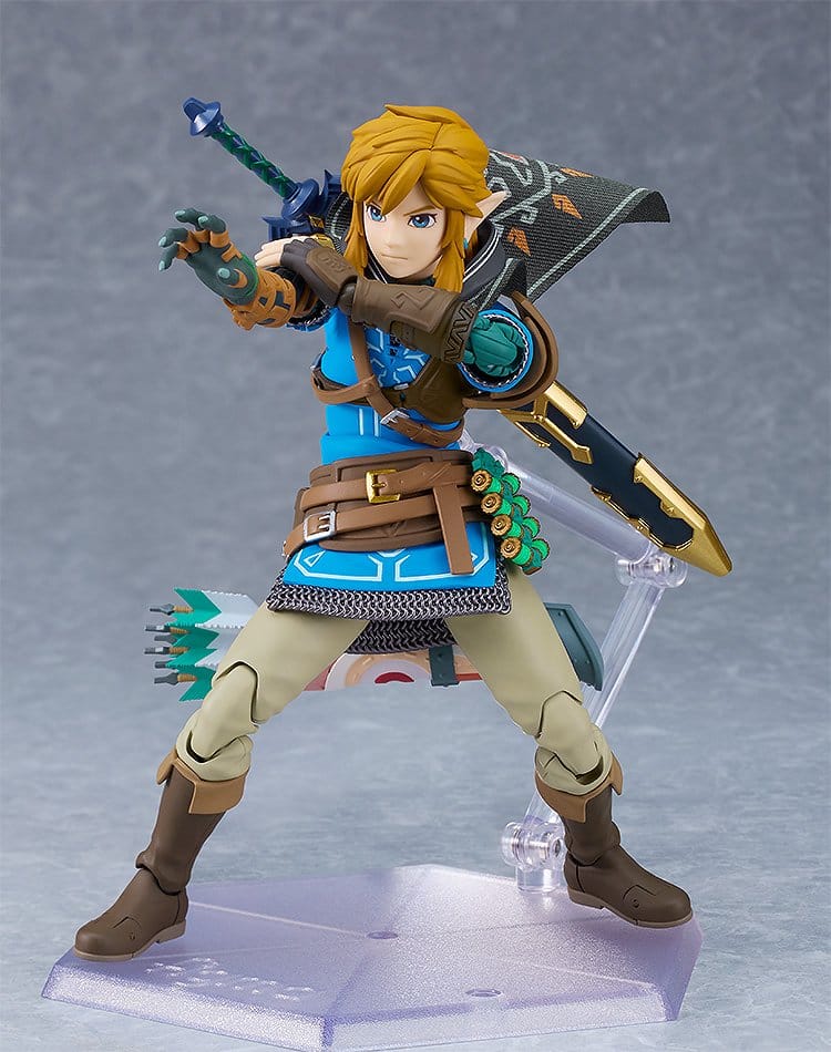 The Legend of Zelda Tears of the Kingdom Figura Figma Link Tears of the Kingdom Ver. DX Edition 15 cm