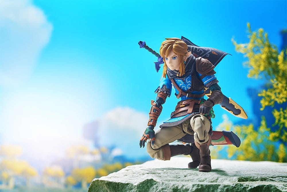 The Legend of Zelda Tears of the Kingdom Figura Figma Link Tears of the Kingdom Ver. DX Edition 15 cm
