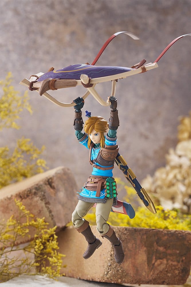 The Legend of Zelda Tears of the Kingdom Figura Figma Link Tears of the Kingdom Ver. DX Edition 15 cm