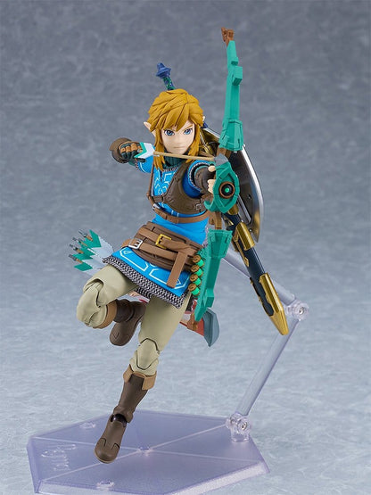 The Legend of Zelda Tears of the Kingdom Figura Figma Link Tears of the Kingdom Ver. DX Edition 15 cm
