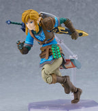 The Legend of Zelda Tears of the Kingdom Figura Figma Link Tears of the Kingdom Ver. DX Edition 15 cm   GOOD SMILE