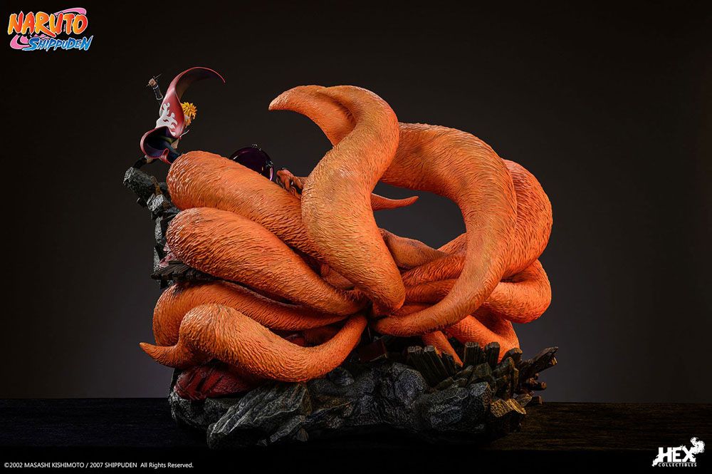 Naruto Shippuden Estatua 1/8 Battle of Destiny Namikaze Minato vs Kurama 59 cm  
