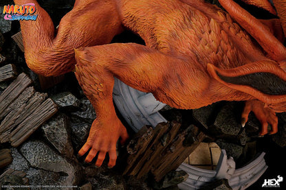 Naruto Shippuden Estatua 1/8 Battle of Destiny Namikaze Minato vs Kurama 59 cm  