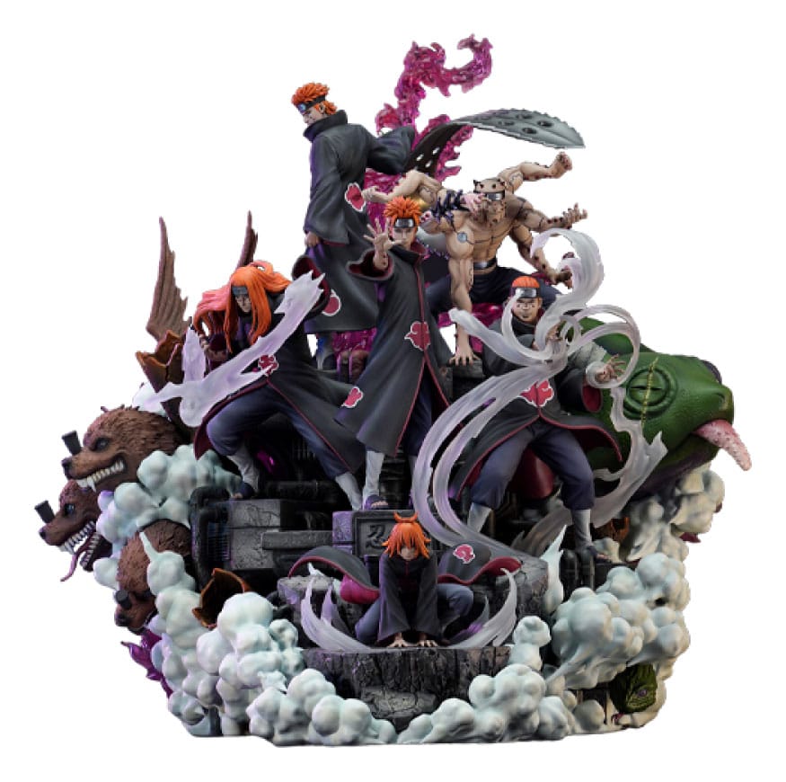 Resina Naruto Shippuden Estatua 1/8 The Six Paths of Pain 57 cm