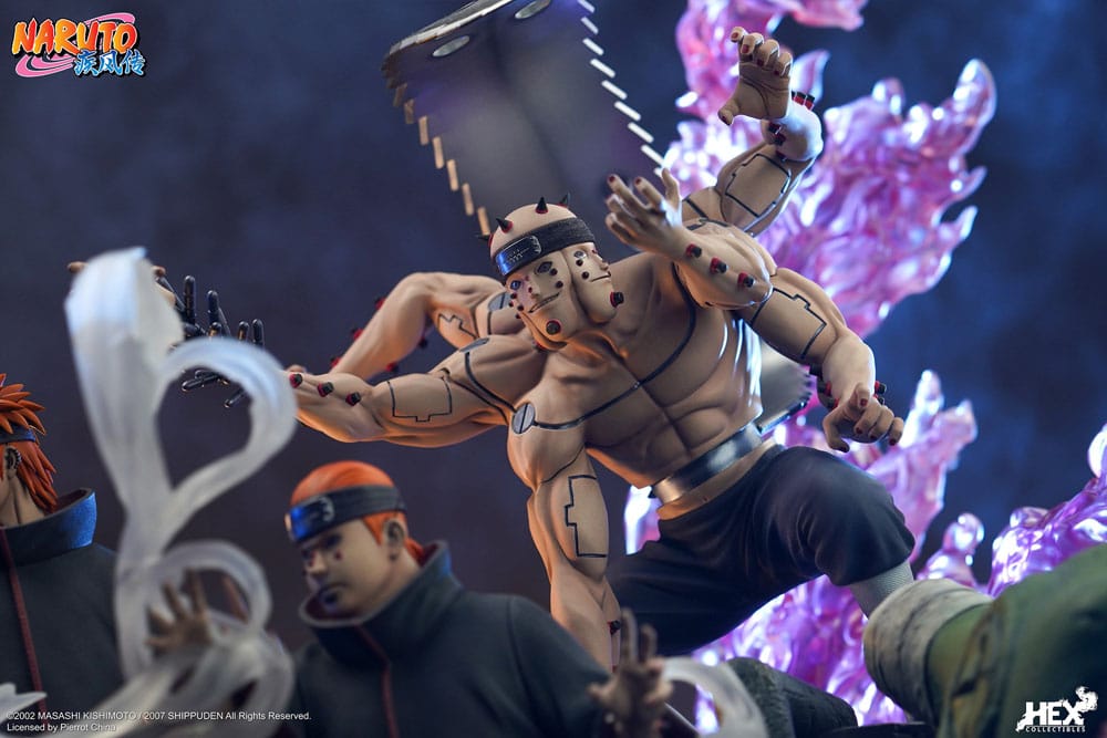 Resina Naruto Shippuden Estatua 1/8 The Six Paths of Pain 57 cm