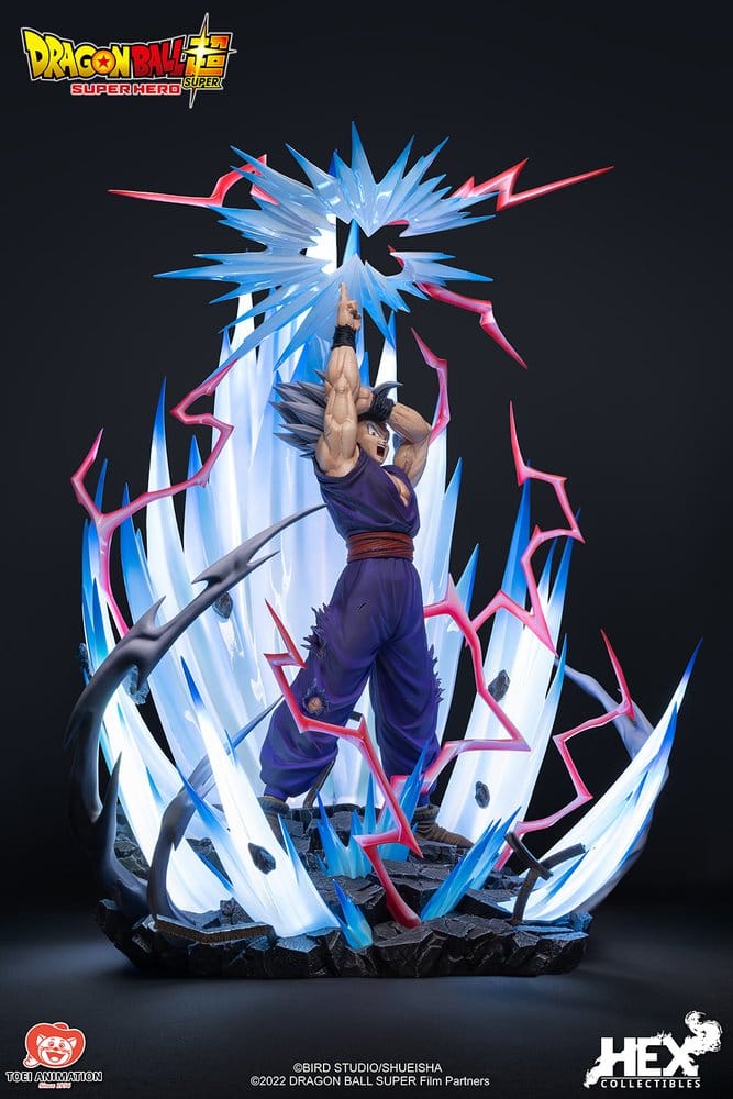 Resina Dragon Ball Super: Super Hero Estatua 1/4 Son Gohan 82 cm