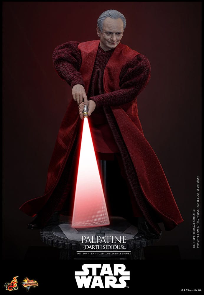 Figura Star Wars: Episodio III - La venganza de los Sith Figura 1/6 Palpatine (Darth Sidious) 29 cm