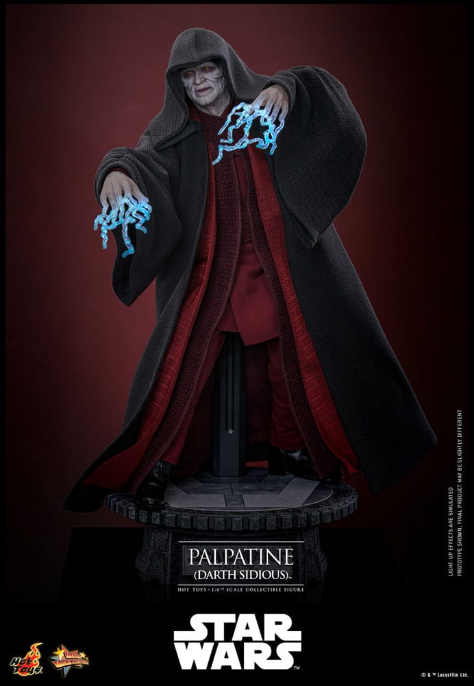 Figura Star Wars: Episodio III - La venganza de los Sith Figura 1/6 Palpatine (Darth Sidious) 29 cm