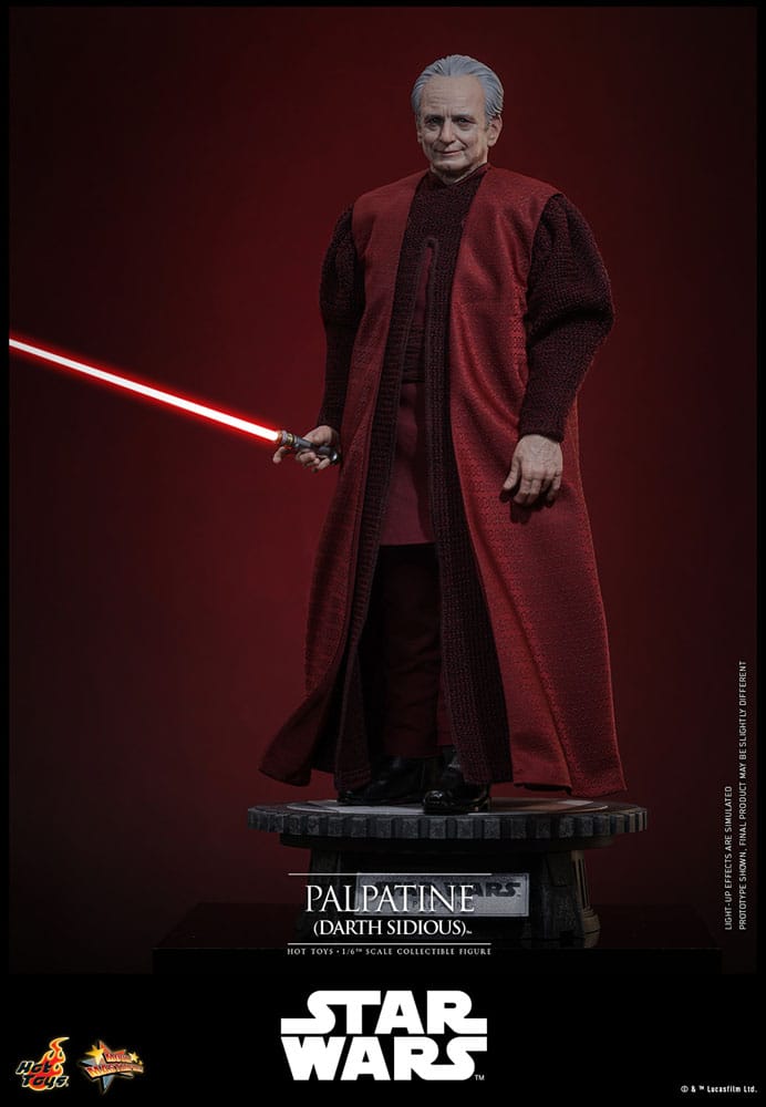 Figura Star Wars: Episodio III - La venganza de los Sith Figura 1/6 Palpatine (Darth Sidious) 29 cm