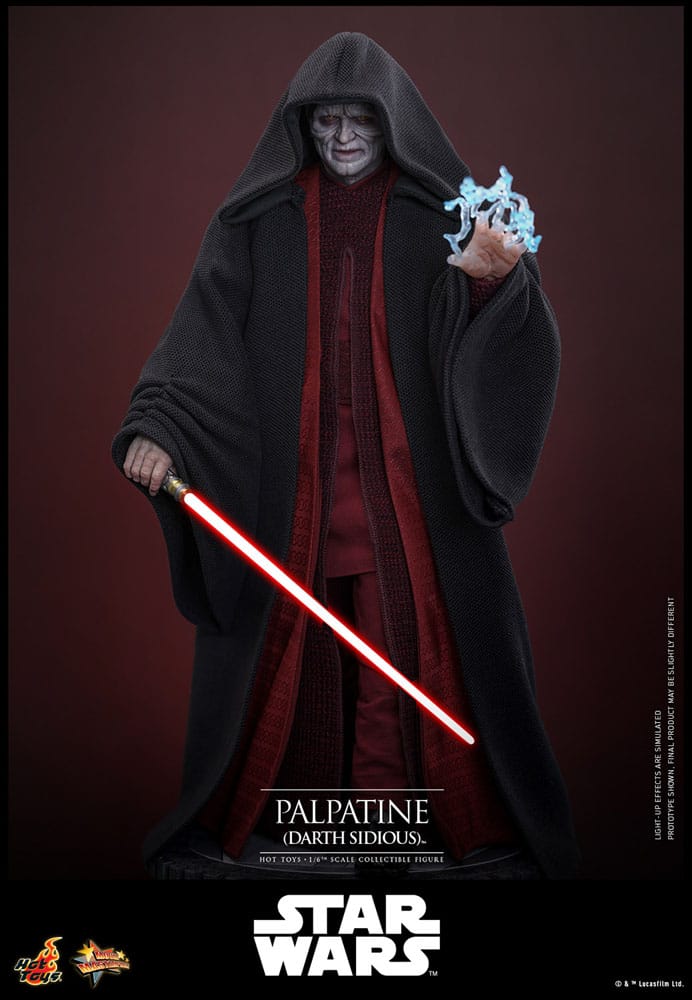 Figura Star Wars: Episodio III - La venganza de los Sith Figura 1/6 Palpatine (Darth Sidious) 29 cm