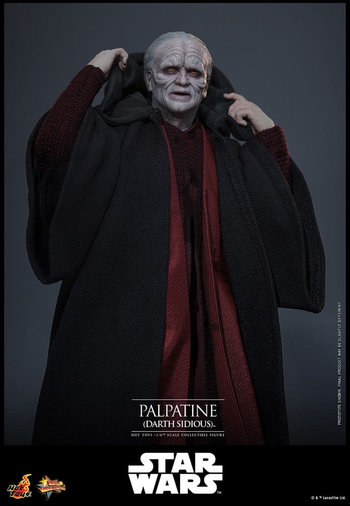 Figura Star Wars: Episodio III - La venganza de los Sith Figura 1/6 Palpatine (Darth Sidious) 29 cm