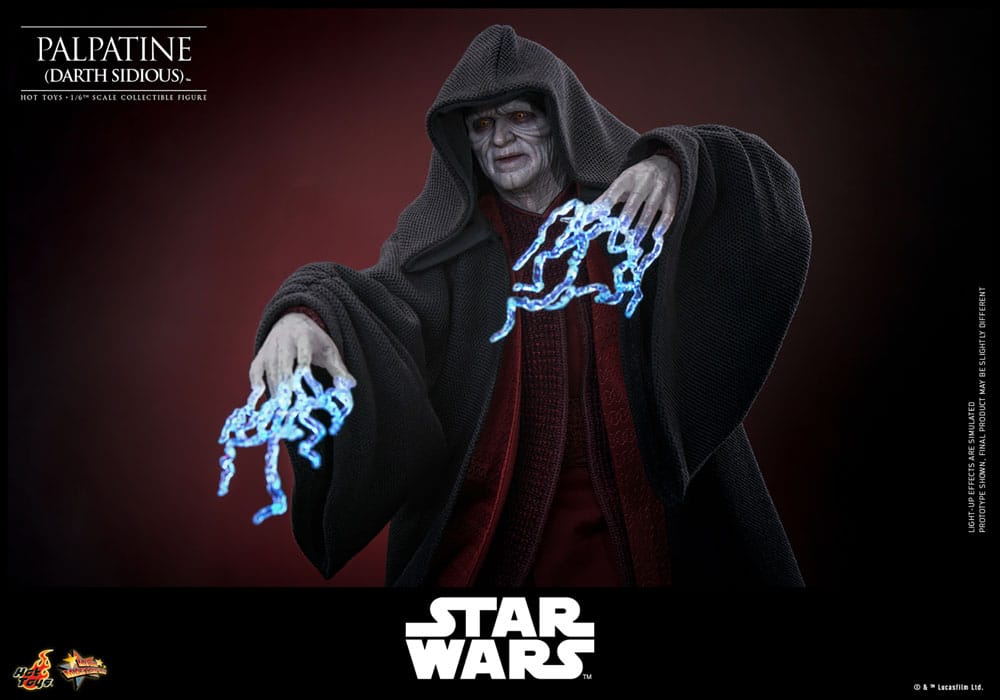 Figura Star Wars: Episodio III - La venganza de los Sith Figura 1/6 Palpatine (Darth Sidious) 29 cm