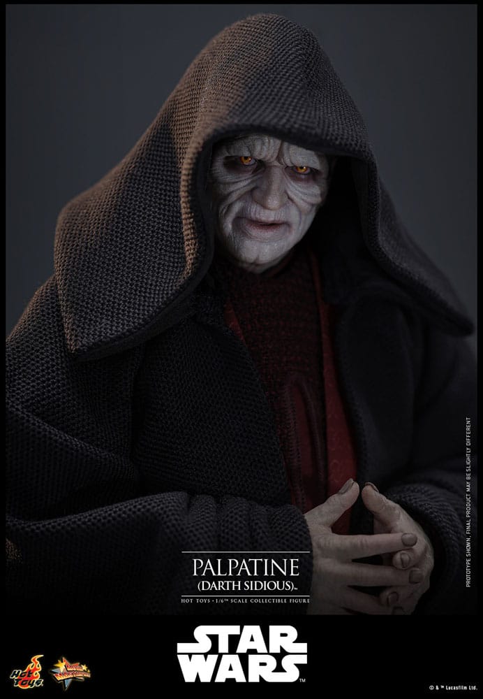 Figura Star Wars: Episodio III - La venganza de los Sith Figura 1/6 Palpatine (Darth Sidious) 29 cm