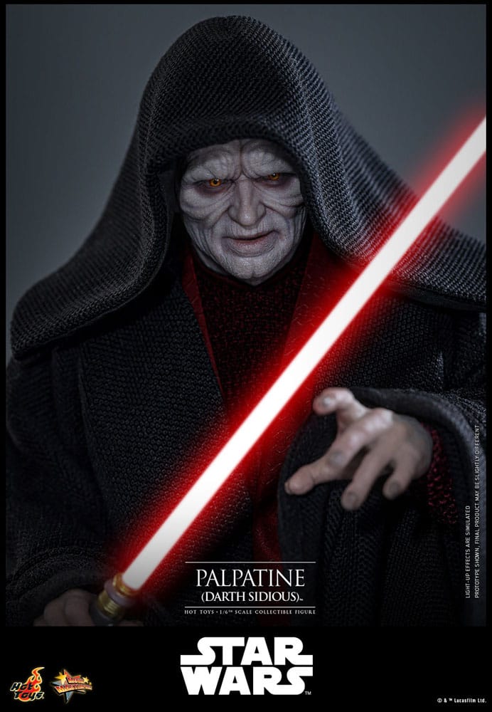 Figura Star Wars: Episodio III - La venganza de los Sith Figura 1/6 Palpatine (Darth Sidious) 29 cm