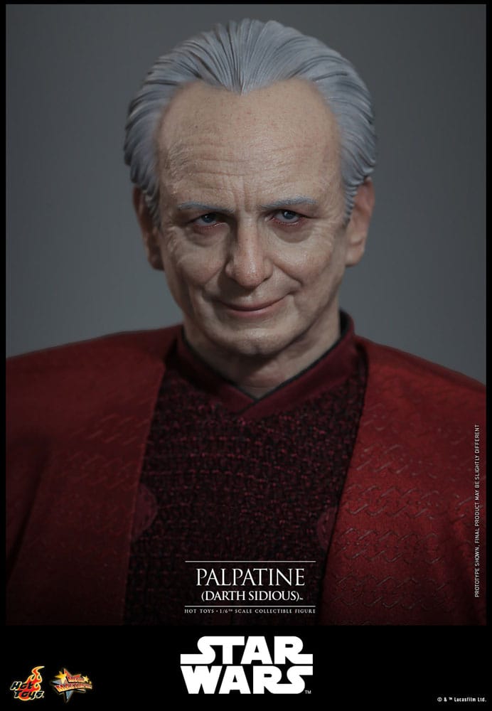 Figura Star Wars: Episodio III - La venganza de los Sith Figura 1/6 Palpatine (Darth Sidious) 29 cm